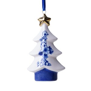 Heinen Delfts blauw Kerstornament Delfts blauw - Kerstboom-Ster