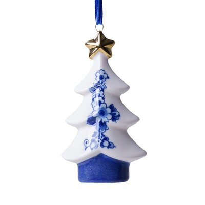 Heinen Delfts blauw Delfter Blauer Weihnachtsbaumschmuck – Weihnachtsbaumstern