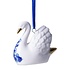 Heinen Delfts blauw Delft Blue Christmas Ornament - Swan