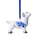 Heinen Delfts blauw Delfter Blau Weihnachtsschmuck - Labrador