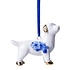 Heinen Delfts blauw Kerstornament Delfts blauw -Labrador