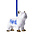 Heinen Delfts blauw Kerstornament Delfts blauw - Bulldog