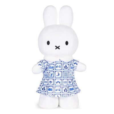 Typisch Hollands Miffy Kuscheltier - Delfter Blaues Kleid