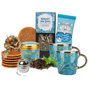 Typisch Hollands Gift set Van Gogh Mug and Tin Stroopwafels - Almond Blossom - Copy