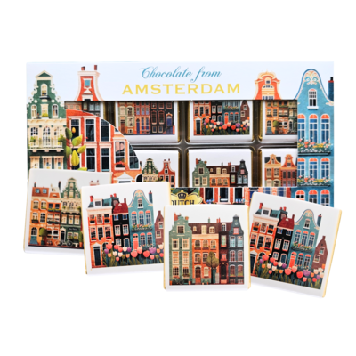 Typisch Hollands Schokoladenfliesen - Dutch Glory - Tube mit 50 Stück - Copy - Copy - Copy