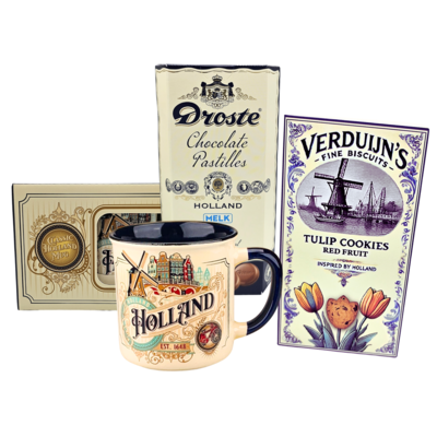Typisch Hollands Gift set Holland with small vintage mug