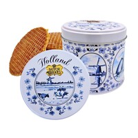 Typisch Hollands Stroopwafels in Delft Blue tin - Holland