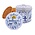 TTD Gifts Stroopwafels in Delft Blue tin - Holland