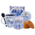 TTD Gifts Geschenkset Delfts blauw - mok en blik stroopwafels