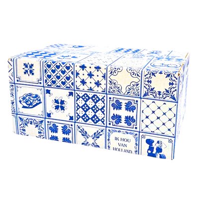 Typisch Hollands Delft Blue Tea and Tea Mug Gift Set - (1 person)
