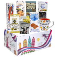 Typisch Hollands Groetjes uit Holland - lekkernijen-pakket.