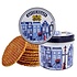 TTD Gifts Stroopwafels in einer Blechdose, Kanalhäuser und Fahrrad