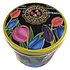 Typisch Hollands Stroopwafels in a tin with stylish tulip decoration