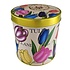Typisch Hollands Stroopwafels in a tin with stylish tulip decoration