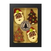 Typisch Hollands Schokoladenfiguren - Weihnachtsbox 60 Gramm