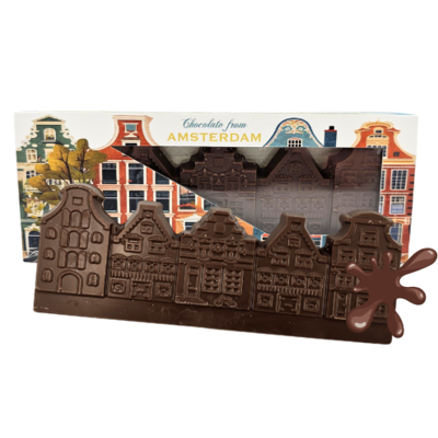 Typisch Hollands Chocoladegevelhuisjes - Amsterdam - reep
