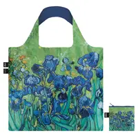 Typisch Hollands LOQI Recycled Foldable Bag Irises - van Gogh