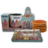 Typisch Hollands Geschenkset Amsterdam - mok stroopwafels en chocolade