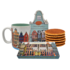 Typisch Hollands Gift set Amsterdam - stroopwafels and chocolate mug