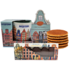 Typisch Hollands Amsterdam gift set - mug with syrup waffles and a facade bar