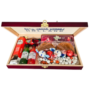 typisch-hollands-geschenkpakket Geschenkbox - Weihnachtsleckereien.