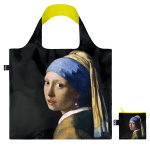 Typisch Hollands LOQI Recycled Foldable Bag - The Girl with the Pearl Earring