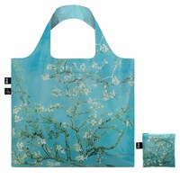 Typisch Hollands LOQI Recycled Foldable Bag - Almond Blossom - van Gogh