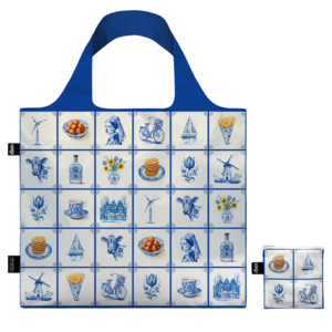 Typisch Hollands LOQI Recycled foldable bag Dutch heritage