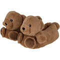 Typisch Hollands Animal slippers - Teddy bear - brown