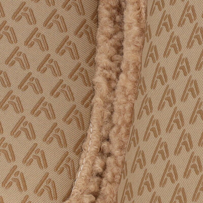 Typisch Hollands Animal slippers - alpacas - brown