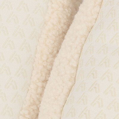 Typisch Hollands Animal slippers - alpacas - white