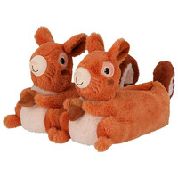 Typisch Hollands Animal slippers - Squirrel - Chestnut brown
