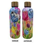 Typisch Hollands Waterfles (isoleerfles) Tulpen - designed by Rick Triest