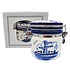 Typisch Hollands Delft blue storage jar - 11 cm