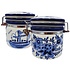 Typisch Hollands Delfts blauwe voorraadpot - met stroopwafels
