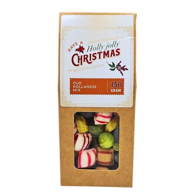 Typisch Hollands Weihnachtsbox – Alte holländische Süßigkeiten – Süßigkeitenmischung