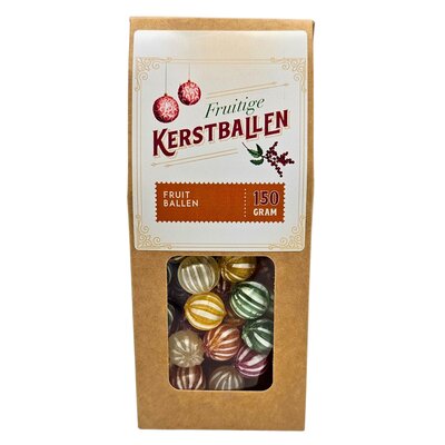 Typisch Hollands Christmas box - Old Dutch sweets - Christmas bauble mix