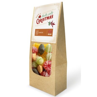 Typisch Hollands Kerstdoosje - Oud Hollands snoepgoed - Snoepmix