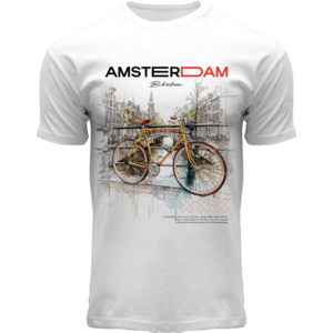 Fox Originals T-shirt Amsterdam Biketown - Wit/Ecru
