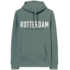 Holland fashion Hoodie - Rotterdam mit weißen Buchstaben - geprägt