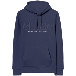 Holland fashion Hooded sweater - Amsterdam (Debossed)