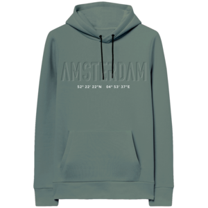 Holland fashion Hooded sweater - Amsterdam(Embossed)