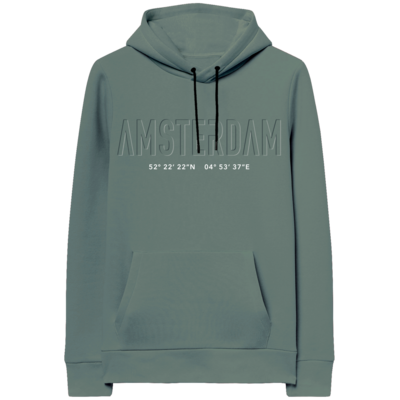 Holland fashion Hooded sweater - Amsterdam(Embossed)