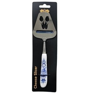 TTD Gifts Delft blue cheese slicer - tulips