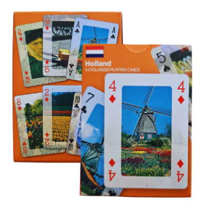 Typisch Hollands Playing cards Holland - Orange