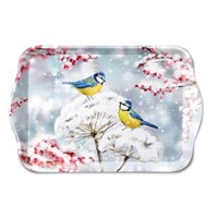 Typisch Hollands Mini Tray - Great Tits 21x14cm