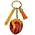 Typisch Hollands Keyring Holland tulip - orange yellow