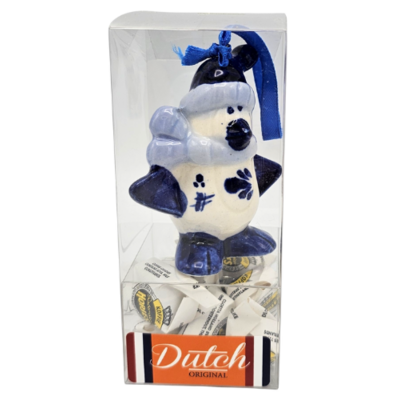 TTD Gifts Giftbox hopjes Delft Blue Christmas penguin