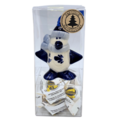TTD Gifts Giftbox hopjes Delfts Blauwe Kerst-pinguin