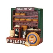 Typisch Hollands Magneet 3D Holland -  kaasfabriek Holland
